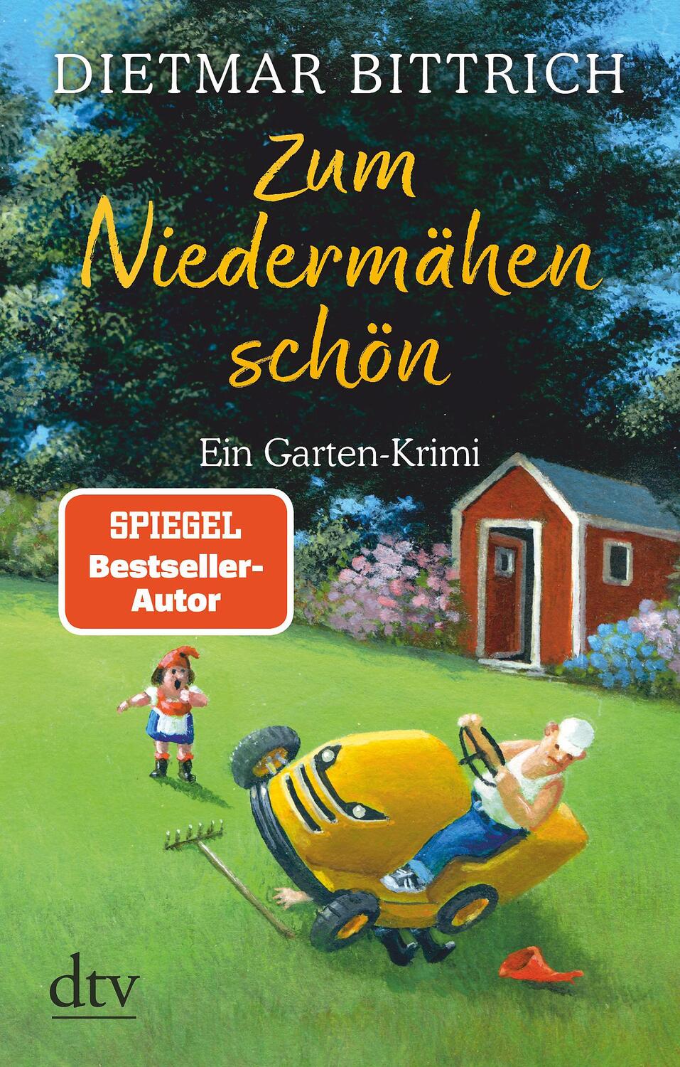 Cover: 9783423282147 | Zum Niedermähen schön | Ein Garten-Krimi | Dietmar Bittrich | Buch
