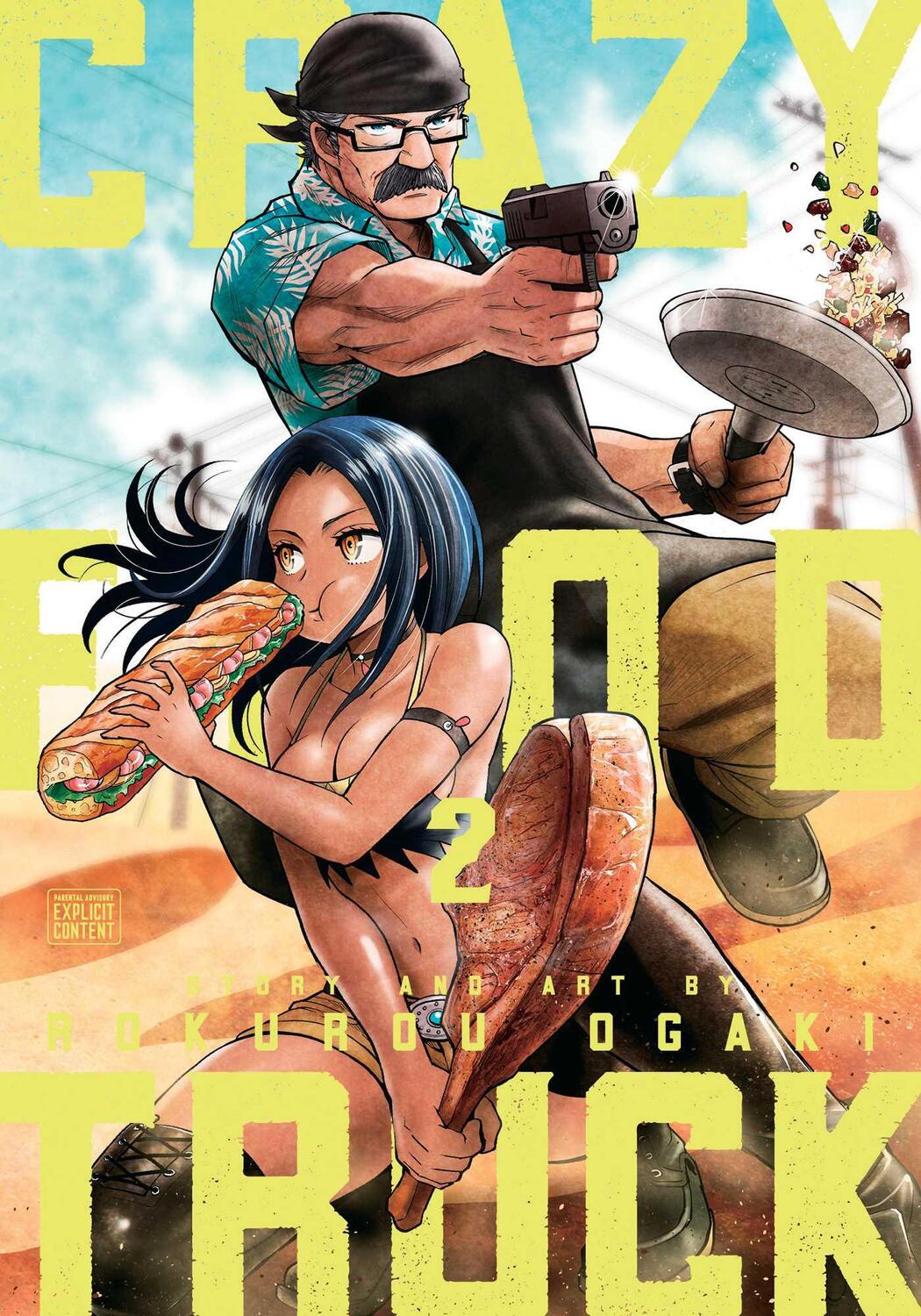 Cover: 9781974730124 | Crazy Food Truck, Vol. 2 | Rokurou Ogaki | Taschenbuch | Englisch
