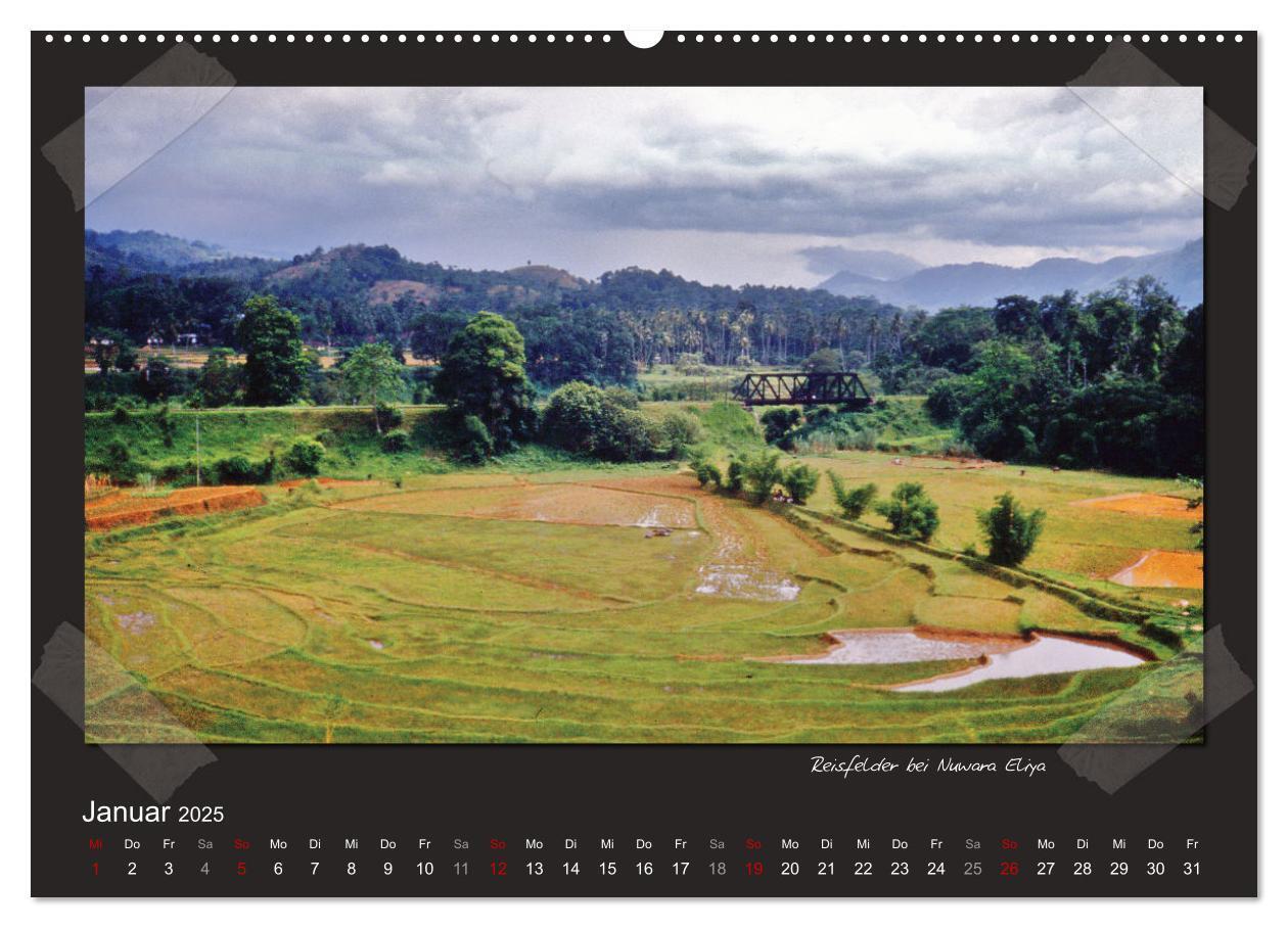 Bild: 9783435102860 | Sri Lanka anno 1986 (Wandkalender 2025 DIN A2 quer), CALVENDO...