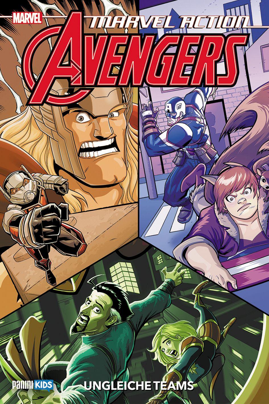 Cover: 9783741625626 | Marvel Action: Avengers | Bd. 5: Ungleiche Teams | Katie Cook (u. a.)