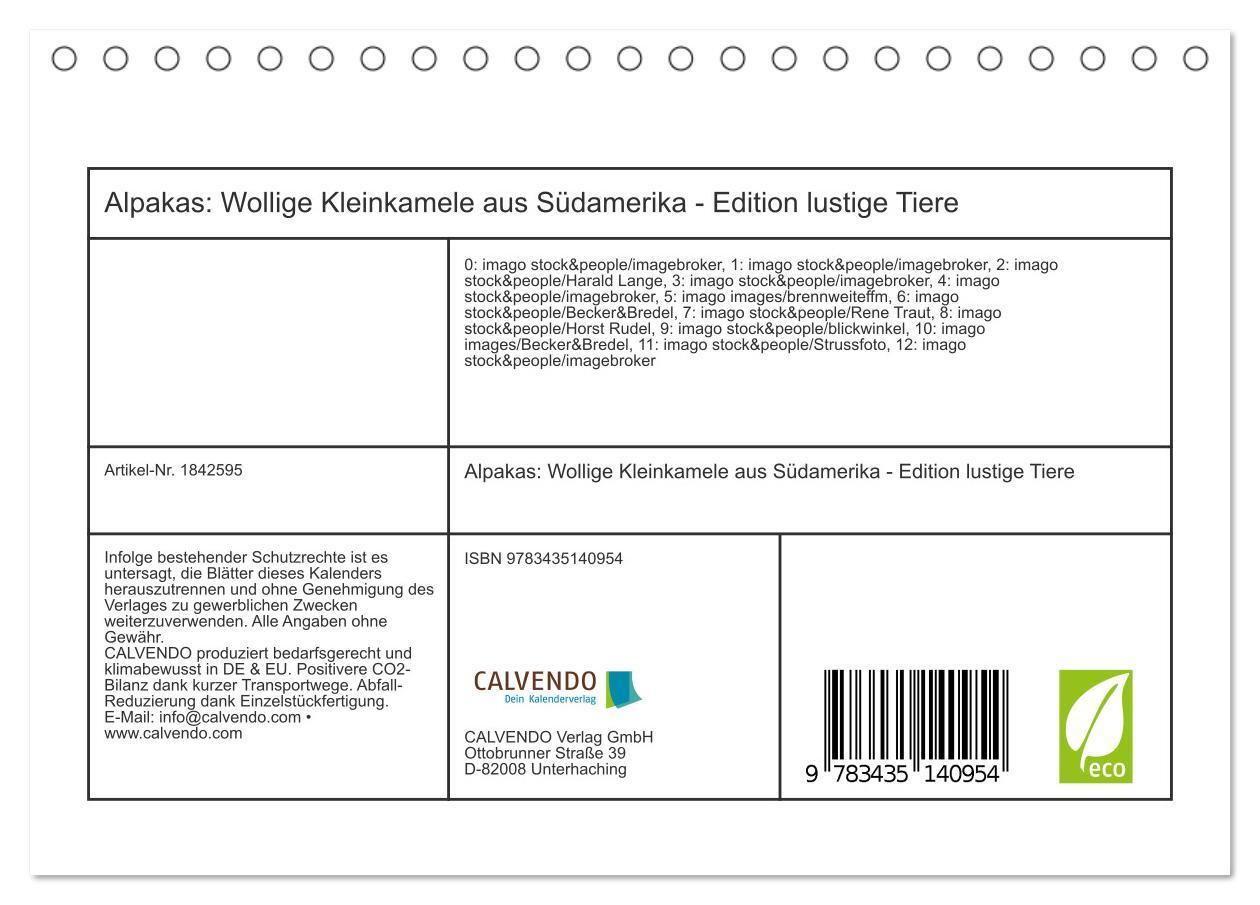 Bild: 9783435140954 | Alpakas: Wollige Kleinkamele aus Südamerika - Edition lustige Tiere...