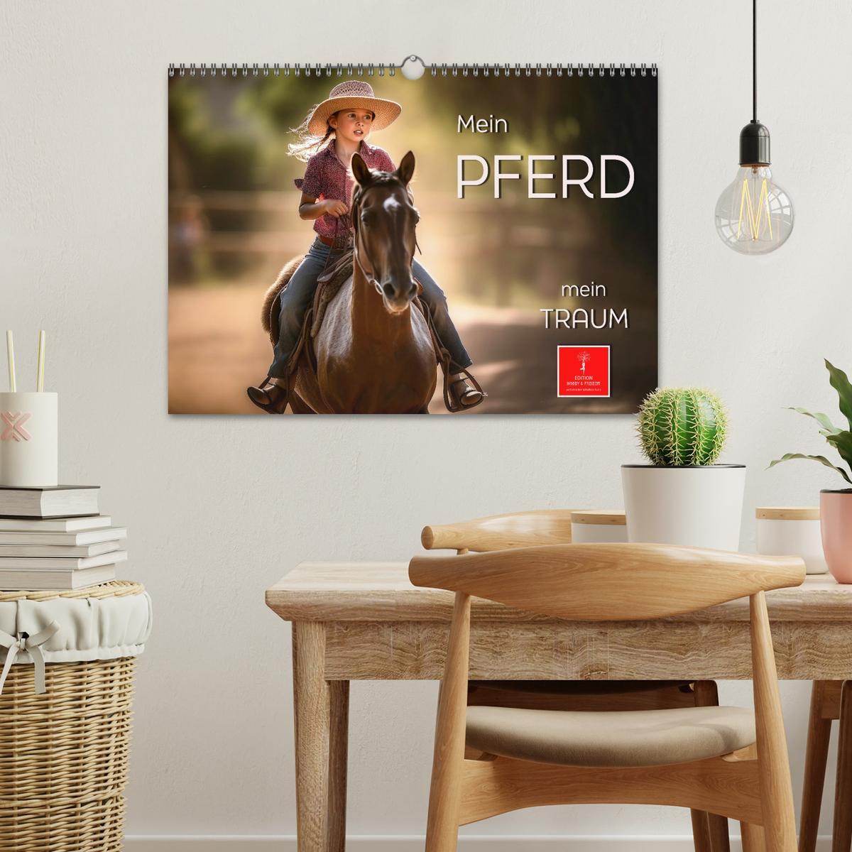 Bild: 9783383909122 | Mein Pferd - mein Traum (Wandkalender 2025 DIN A3 quer), CALVENDO...