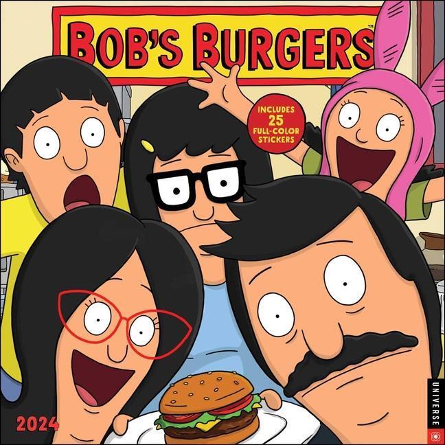 Cover: 9780789343277 | Bob's Burgers 2024 Wall Calendar | Twentieth Century Studios Inc