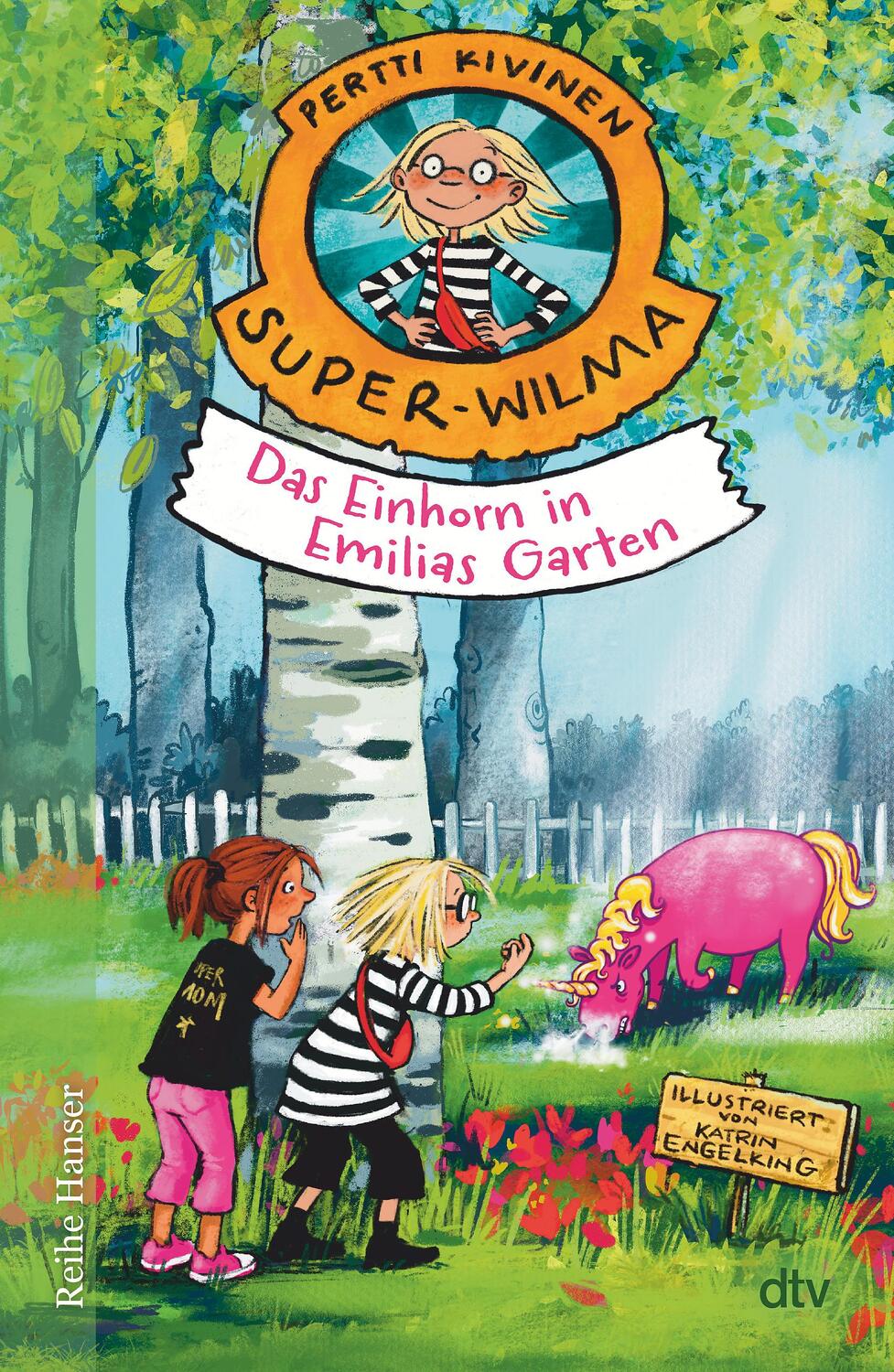 Cover: 9783423641173 | Super-Wilma - Das Einhorn in Emilias Garten | Pertti Kivinen | Buch
