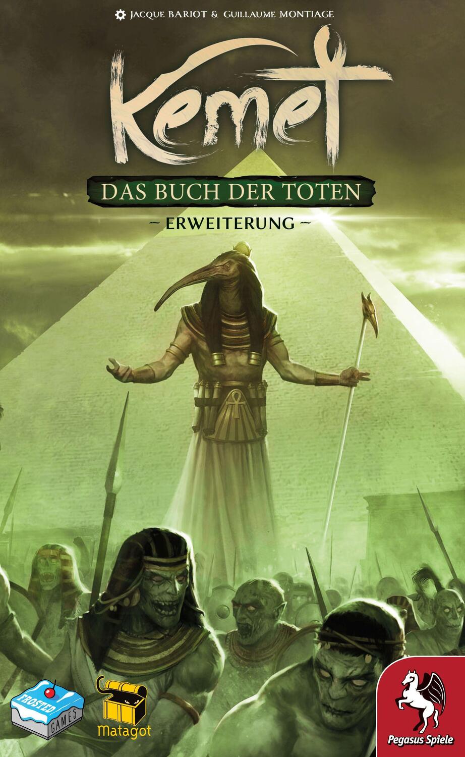 Cover: 4250231727832 | Kemet: Buch der Toten [Erweiterung] (Frosted Games) | Spiel | Deutsch