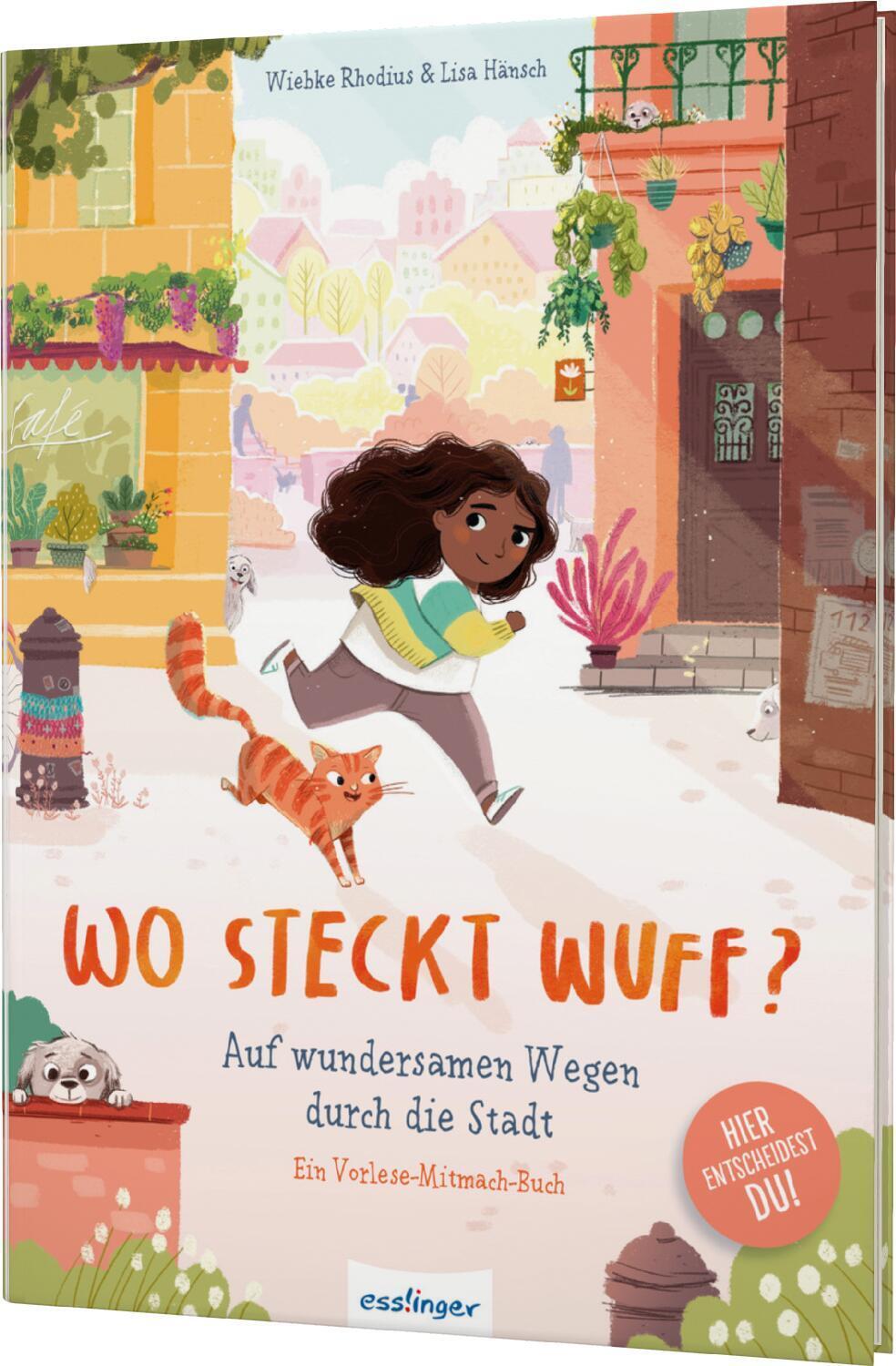 Cover: 9783480238781 | Wo steckt Wuff? Auf wundersamen Wegen durch die Stadt | Wiebke Rhodius