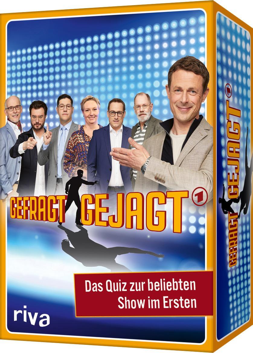 Cover: 9783742319821 | Gefragt - Gejagt - Das Quiz zur beliebten Show im Ersten | Box | 96 S.