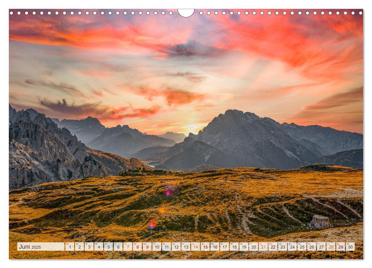 Bild: 9783383997631 | Bergwanderung Dolomiten rund um die Drei Zinnen (Wandkalender 2025...