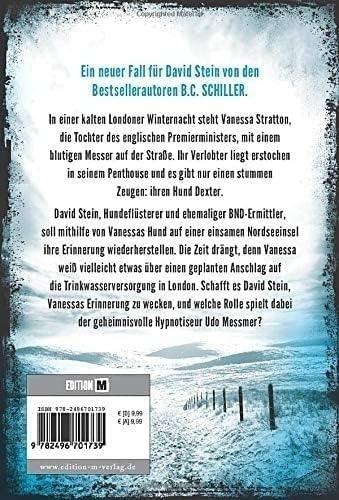 Rückseite: 9782496701739 | Eisige Gedanken | B. C. Schiller | Taschenbuch | David Stein | 270 S.