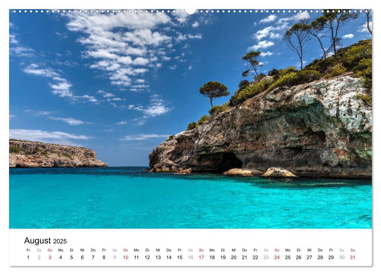 Bild: 9783435684960 | Mallorca - Trauminsel des Südens (Wandkalender 2025 DIN A2 quer),...