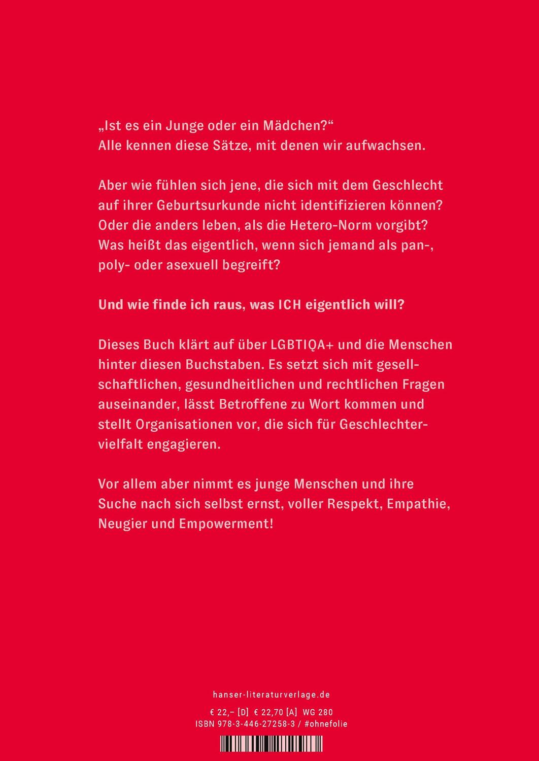 Bild: 9783446272583 | Queergestreift | Alles über LGBTIQA+ | Kathrin Köller (u. a.) | Buch
