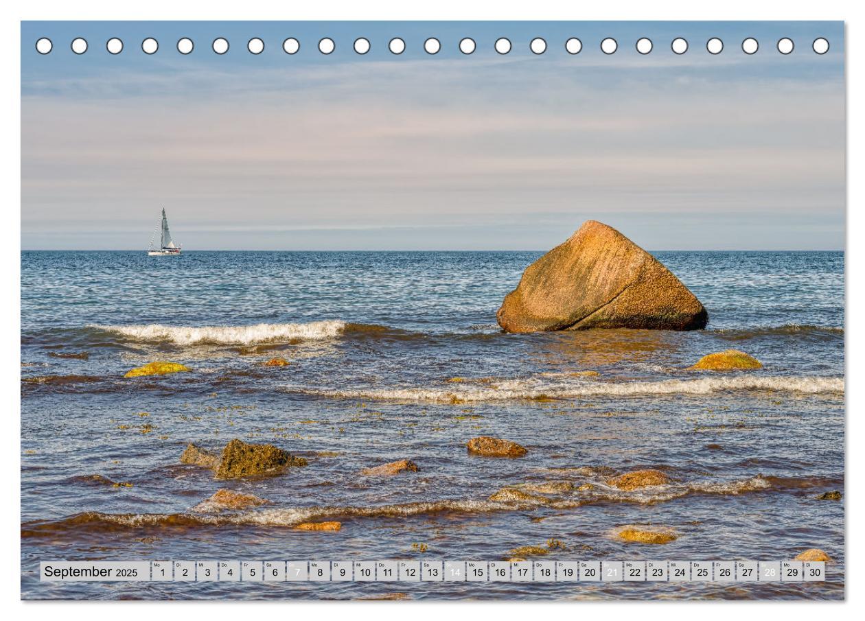 Bild: 9783383953934 | Wunderschöne Ostsee Rügen und Usedom (Tischkalender 2025 DIN A5...