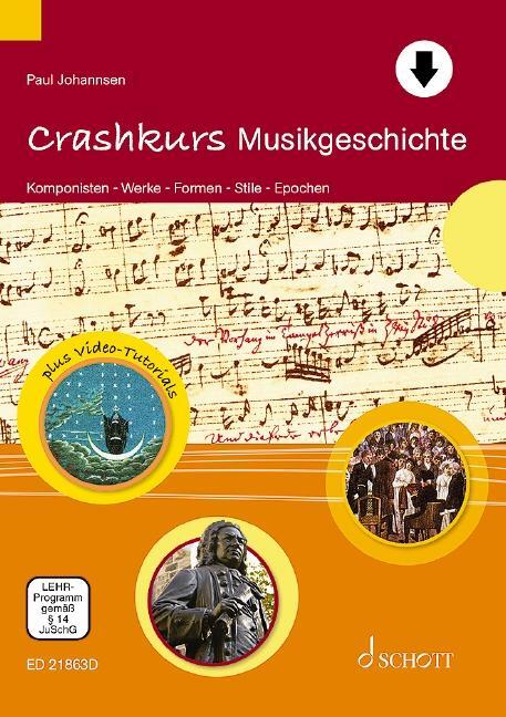 Cover: 9783795725518 | Crashkurs Musikgeschichte | Paul Johannsen | Taschenbuch | Deutsch