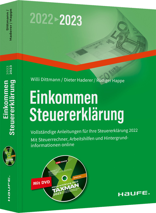 Cover: 9783648154533 | Einkommensteuererklärung 2022/2023 - inkl. DVD | Dittmann (u. a.)