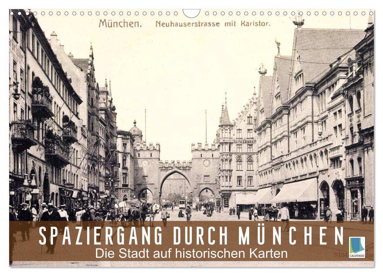 Cover: 9783675476622 | Spaziergang durch München ¿ Die Stadt auf historischen Karten...