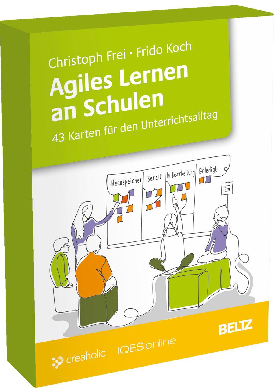 Cover: 4019172200312 | Agiles Lernen an Schulen | 43 Karten für den Unterrichtsalltag | Box