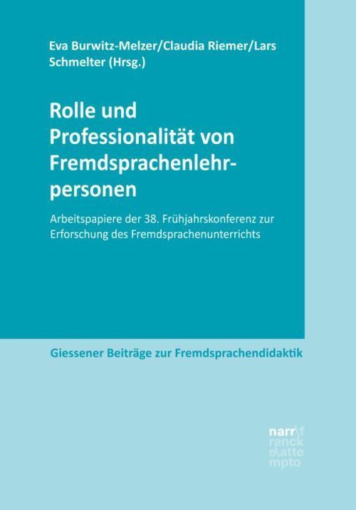 Cover: 9783823382454 | Rolle und Professionalität von Fremdsprachenlehrpersonen | Taschenbuch