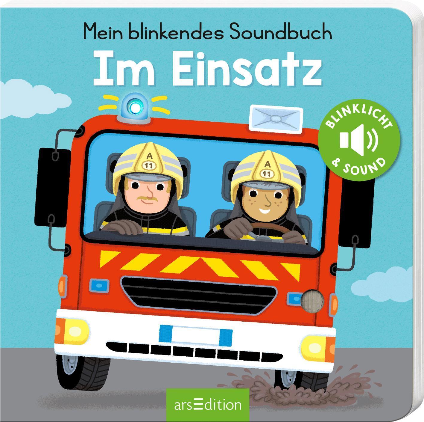 Bild: 9783845838519 | Mein blinkendes Soundbuch - Baustelle | Sound mit 1 LED | Buch | 12 S.