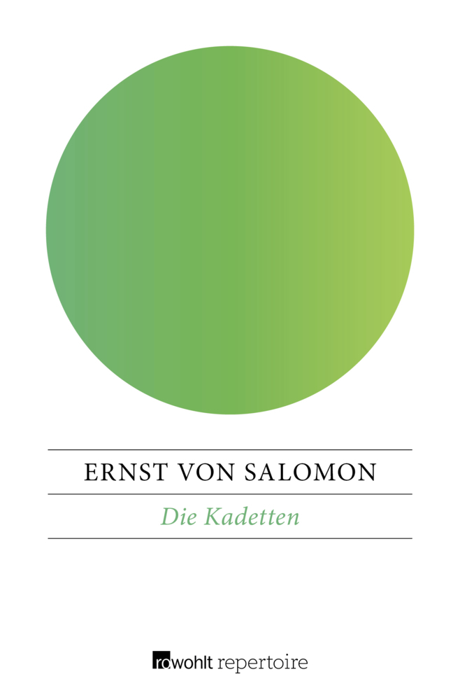 Cover: 9783688104598 | Die Kadetten | Ernst von Salomon | Taschenbuch | 232 S. | Deutsch
