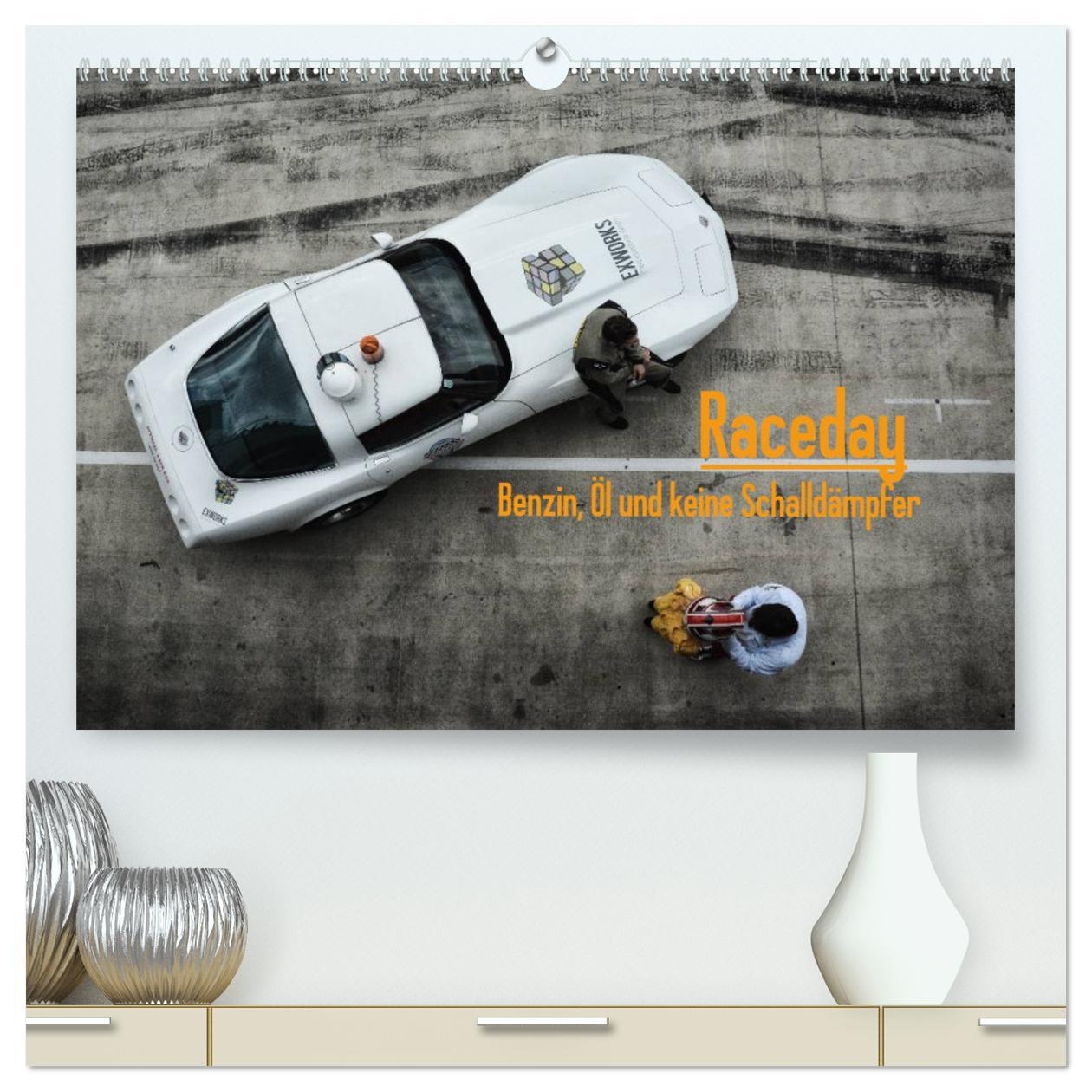 Cover: 9783435757589 | Raceday (hochwertiger Premium Wandkalender 2025 DIN A2 quer),...