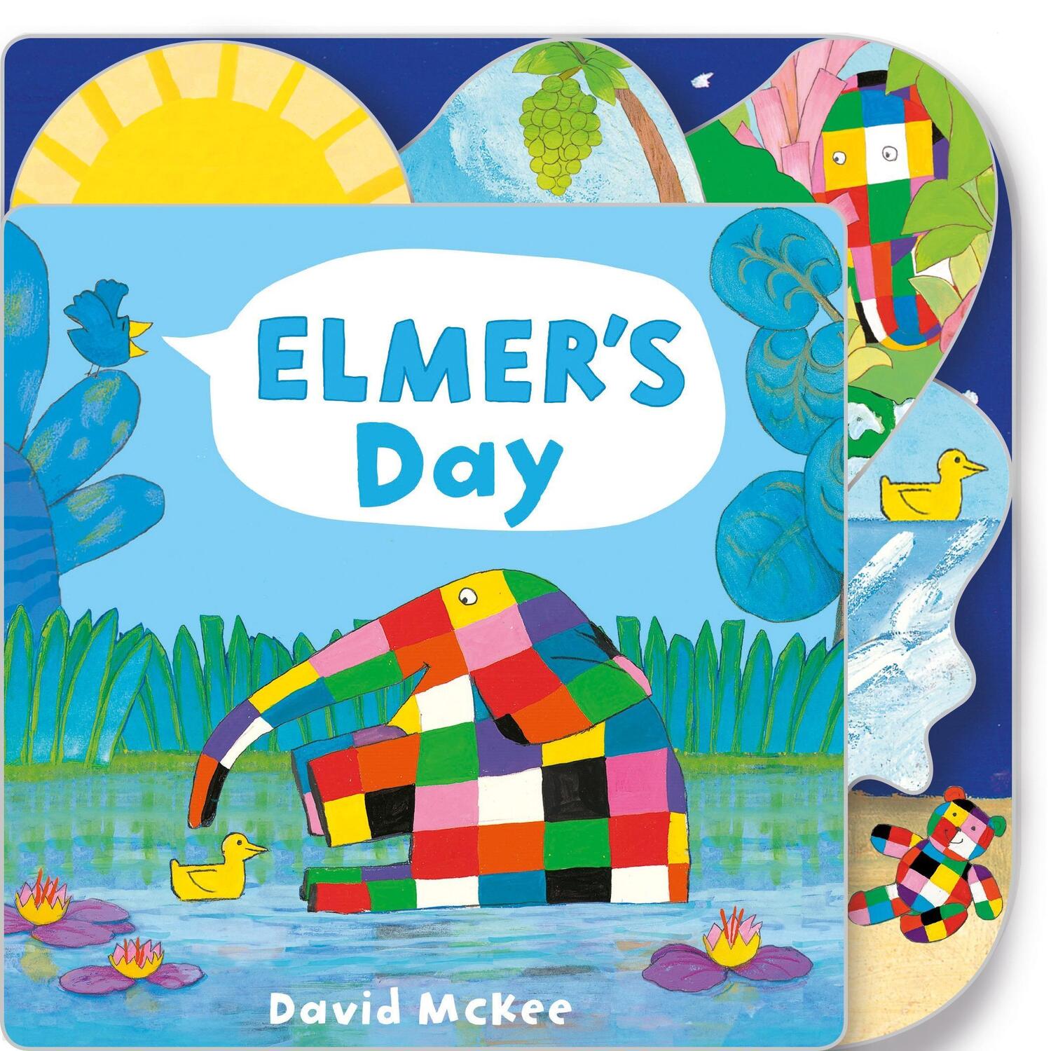 Cover: 9781783446087 | Elmer's Day | Tabbed Board Book | David McKee | Buch | Englisch | 2018