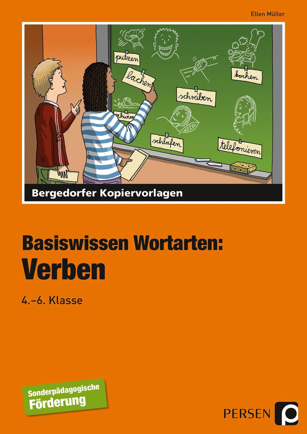 Cover: 9783834426932 | Basiswissen Wortarten: Verben | (4. bis 6. Klasse) | Ellen Müller