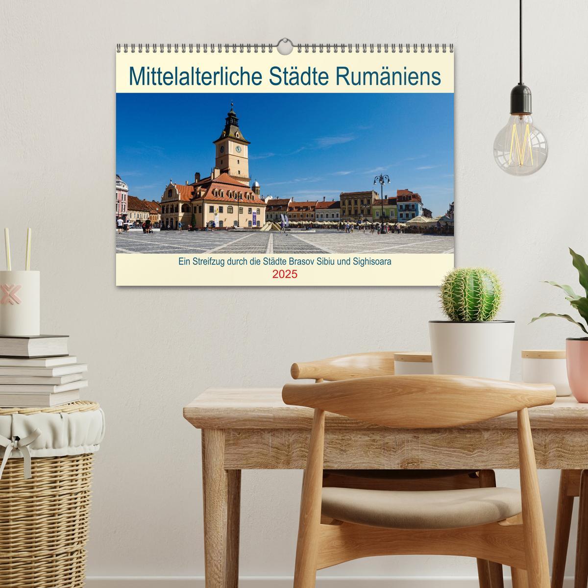 Bild: 9783383992476 | Mittelalterliche Städte Rumäniens (Wandkalender 2025 DIN A3 quer),...