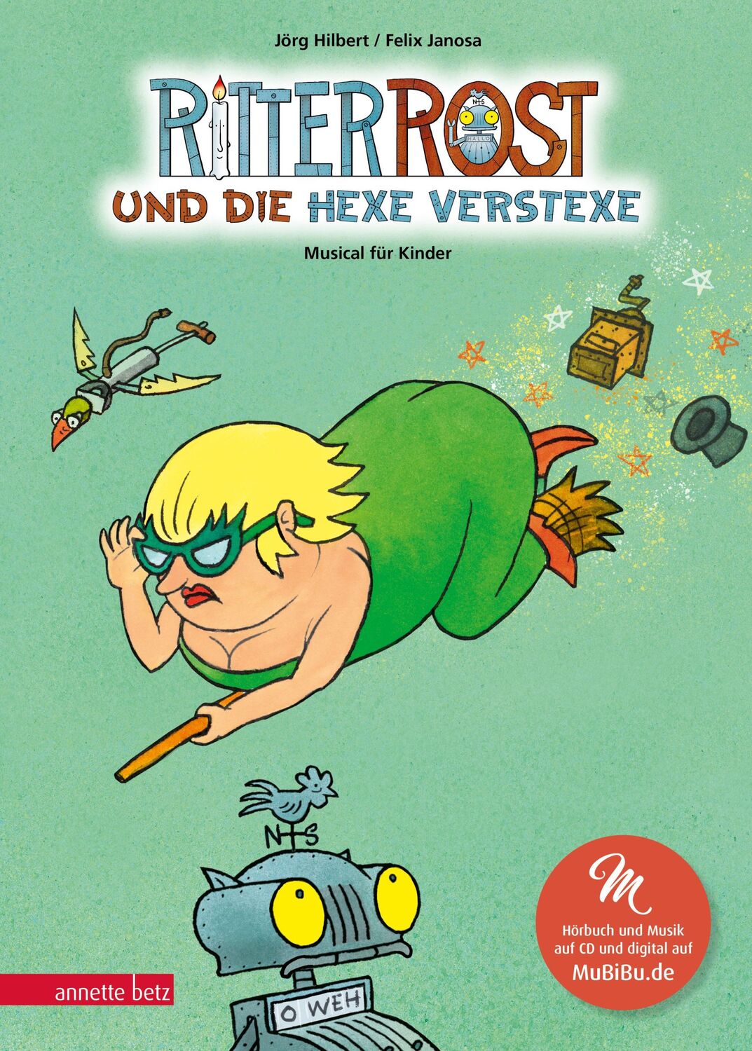 Cover: 9783219118322 | Ritter Rost 3: Ritter Rost und die Hexe Verstexe | Jörg Hilbert | Buch