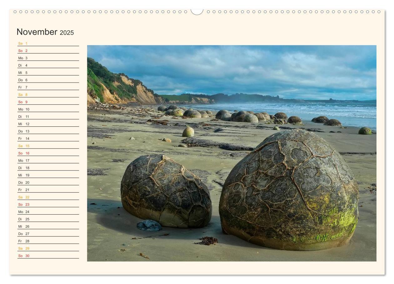 Bild: 9783435486892 | Neuseeland - atemberaubend schön (Wandkalender 2025 DIN A2 quer),...