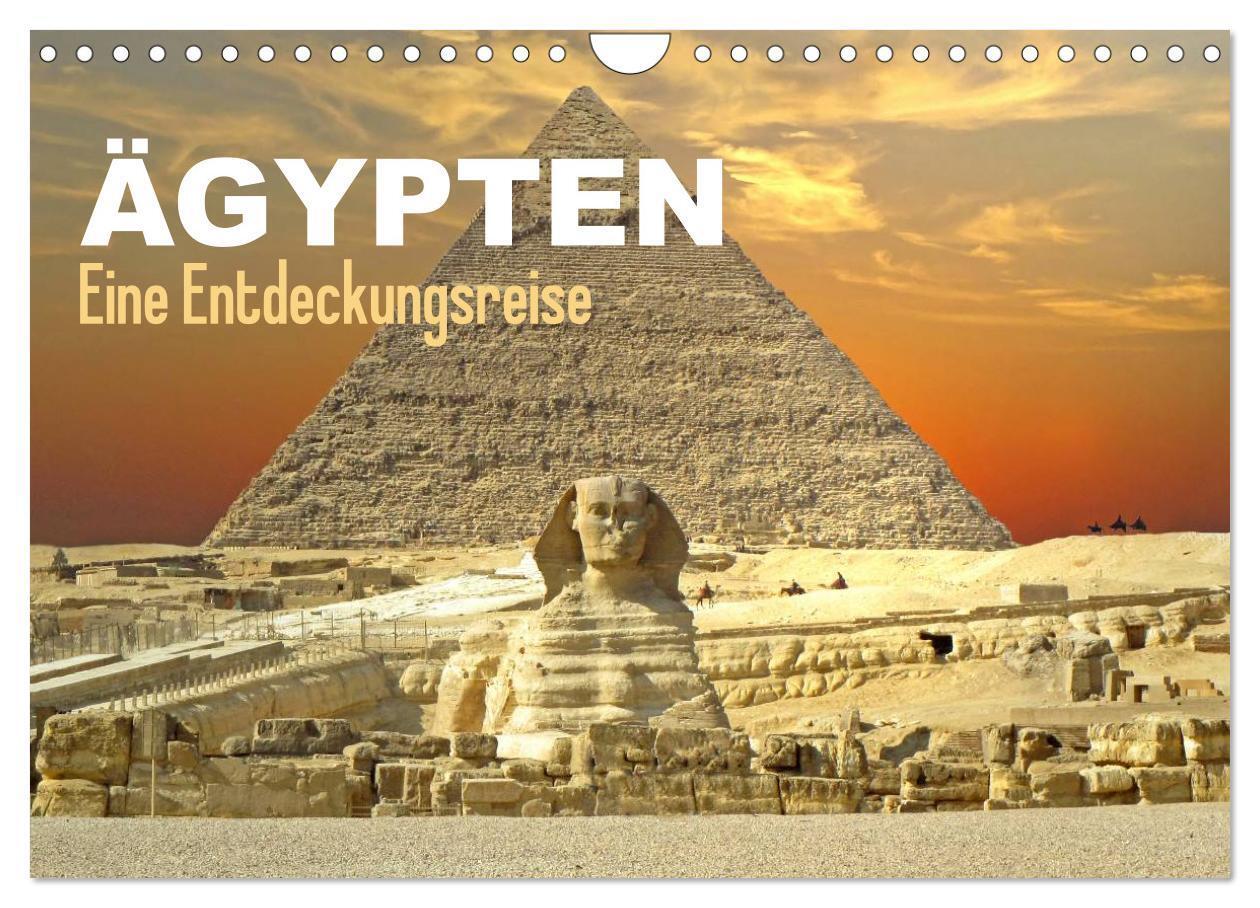 Cover: 9783383393457 | Ägypten - Eine Entdeckungsreise (Wandkalender 2024 DIN A4 quer),...