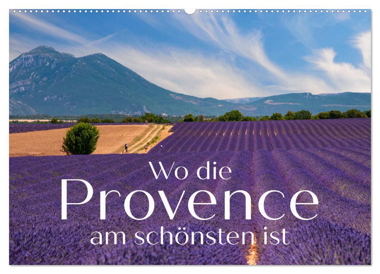 Cover: 9783383561948 | Wo die Provence am schönsten ist (Wandkalender 2024 DIN A2 quer),...