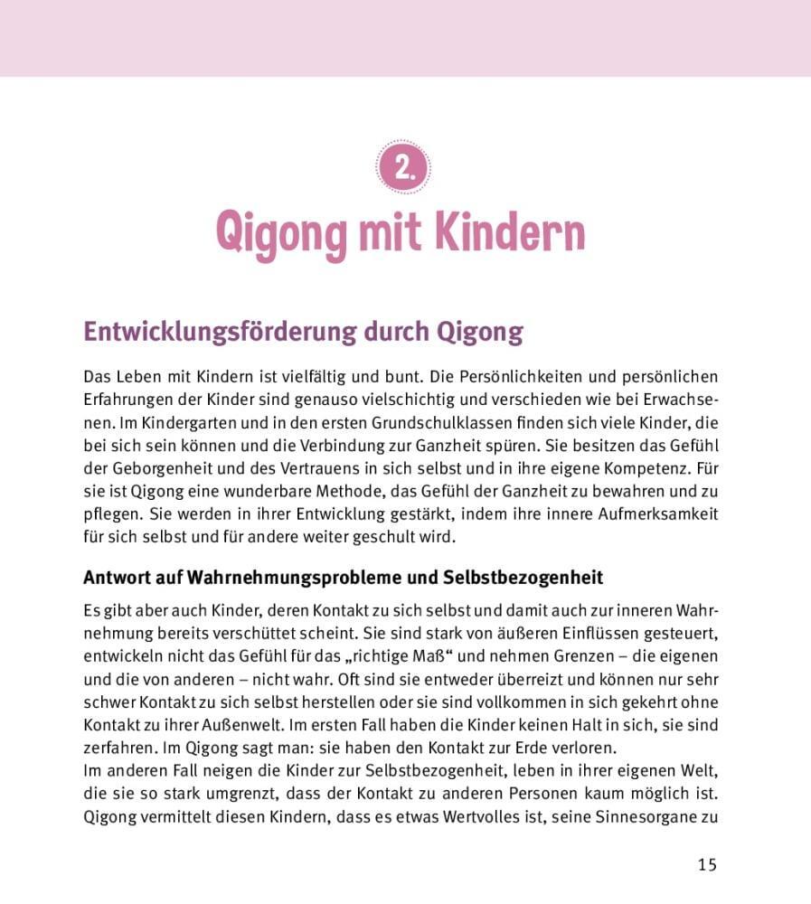 Bild: 9783769823943 | Qigong mit Kindern, m. Audio-CD | Sabine Schreiner (u. a.) | Buch