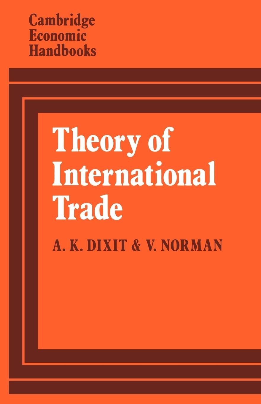 Cover: 9780521299695 | Theory of International Trade | A Dual, General Equilibrium Approach