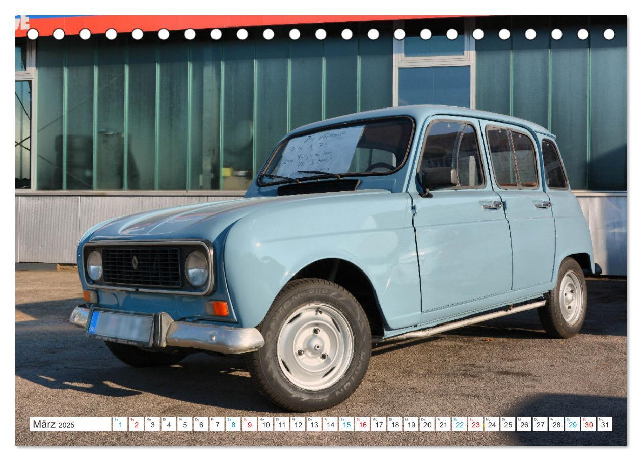 Bild: 9783383894312 | Renault 4 - Kultfahrzeug und Wegbegleiter (Tischkalender 2025 DIN...