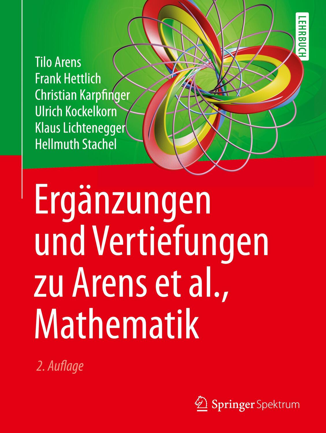 Cover: 9783662535844 | Ergänzungen und Vertiefungen zu Arens et al., Mathematik | Taschenbuch