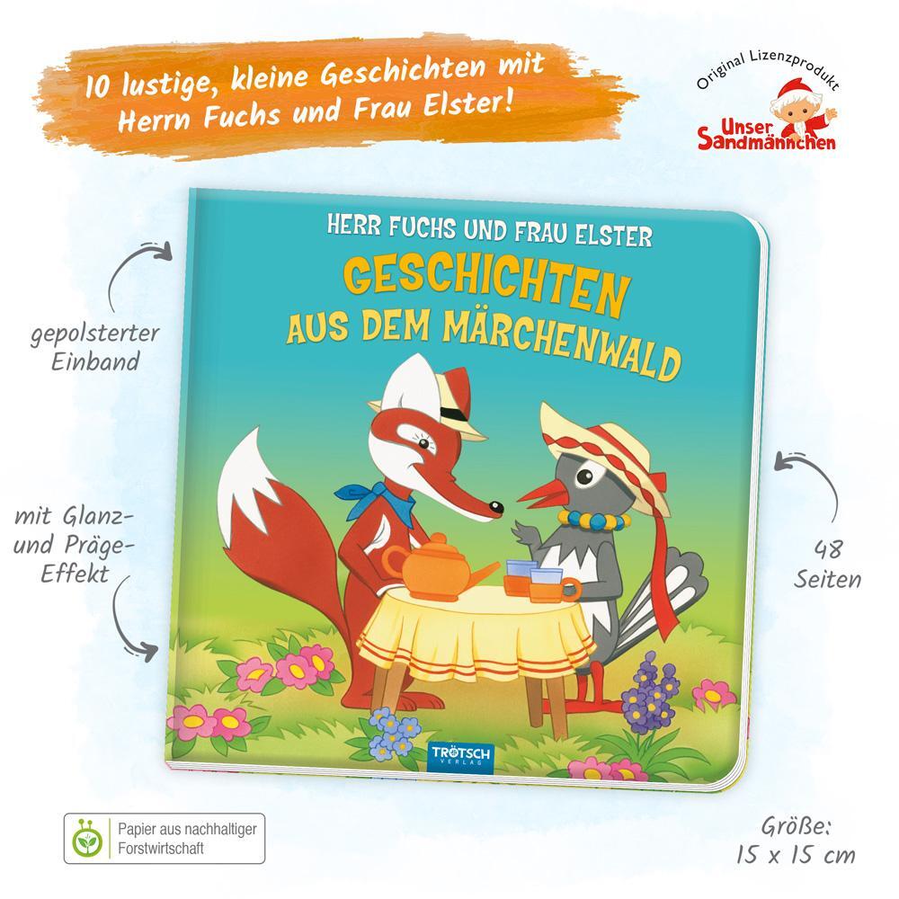 Bild: 9783965527867 | Trötsch Unser Sandmännchen Kinderbuch Herr Fuchs und Frau Elster...
