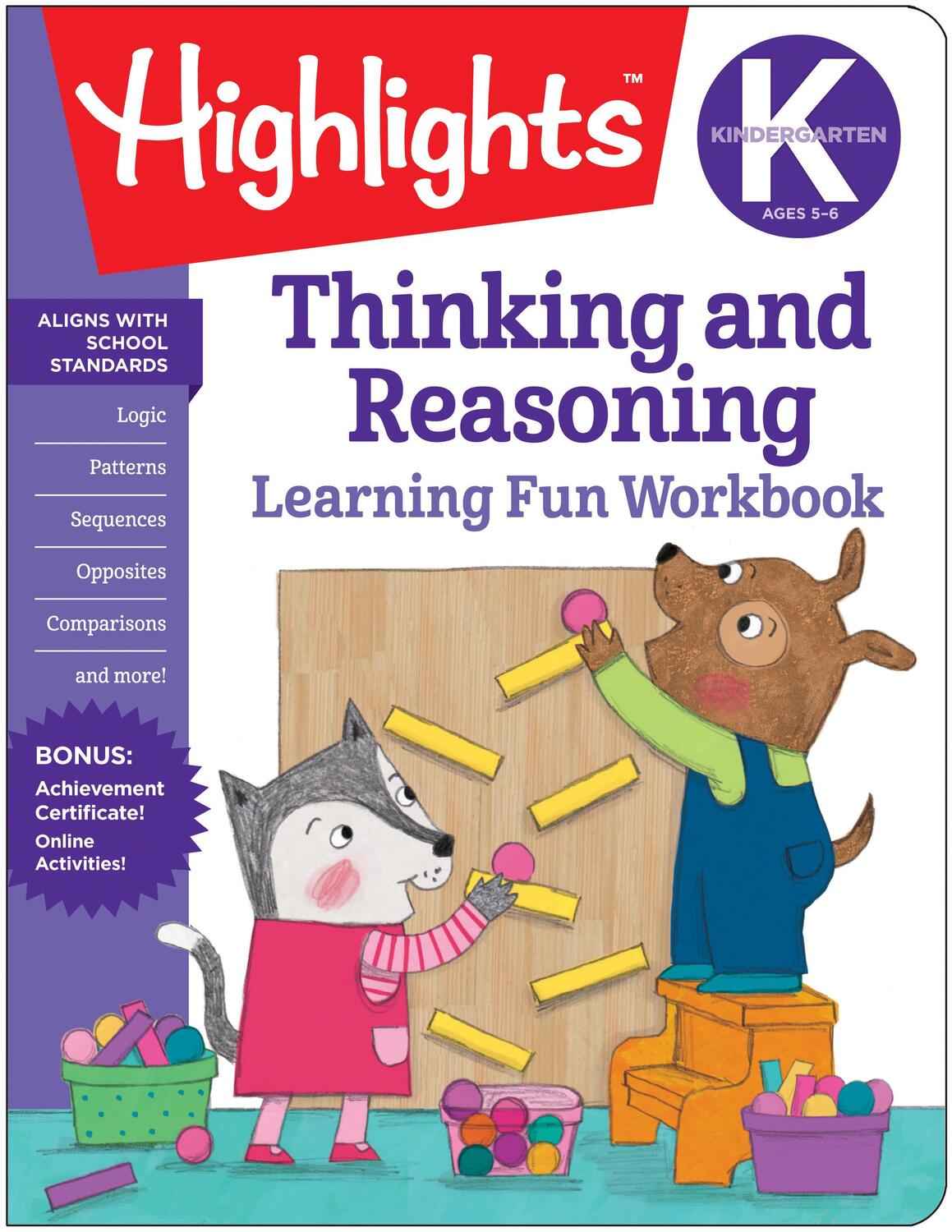 Cover: 9781684372850 | Kindergarten Thinking and Reasoning | Highlights Hidden Pictures