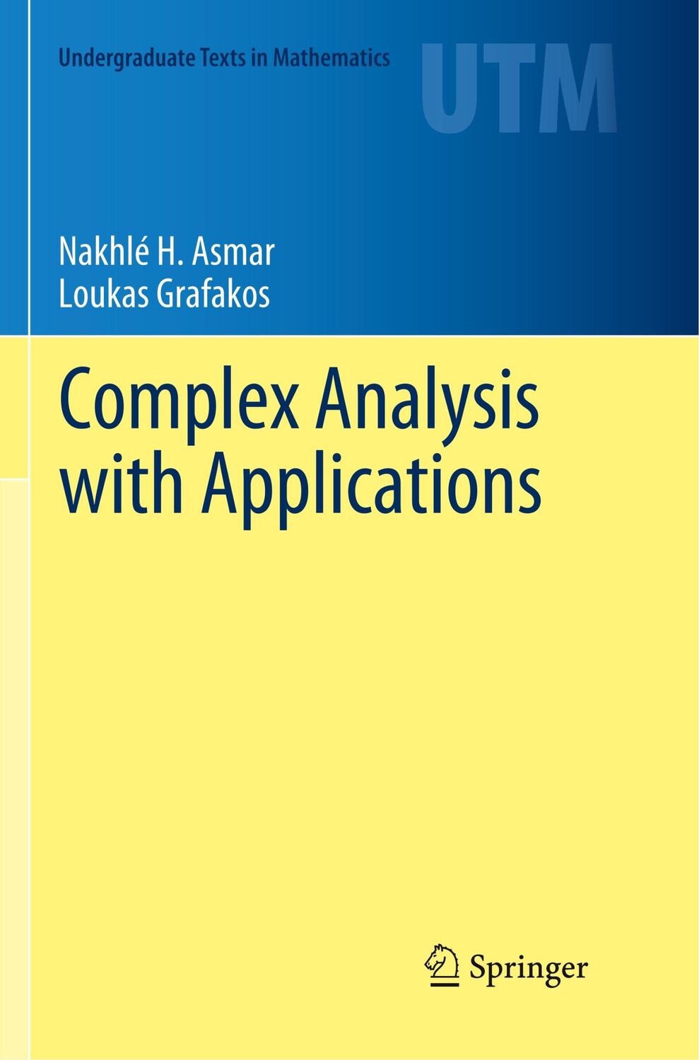 Cover: 9783030067885 | Complex Analysis with Applications | Loukas Grafakos (u. a.) | Buch