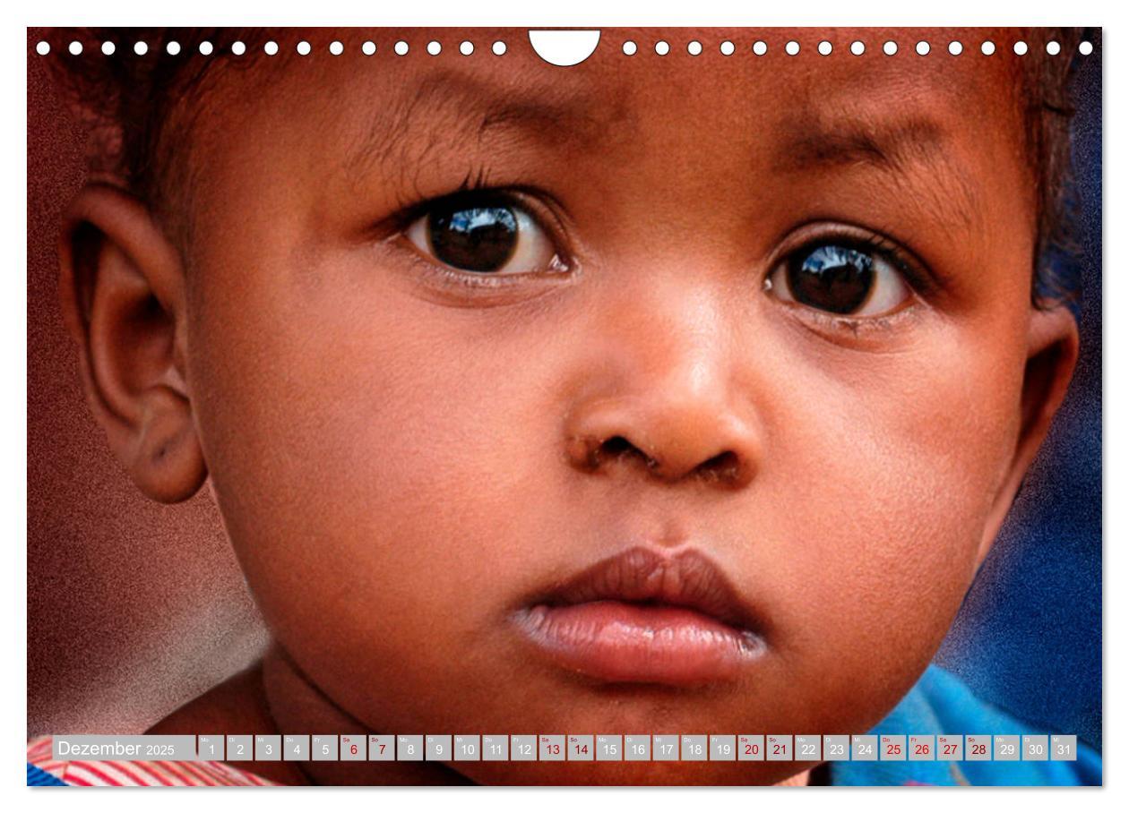 Bild: 9783435138388 | Kinderaugen aus Afrika (Wandkalender 2025 DIN A4 quer), CALVENDO...