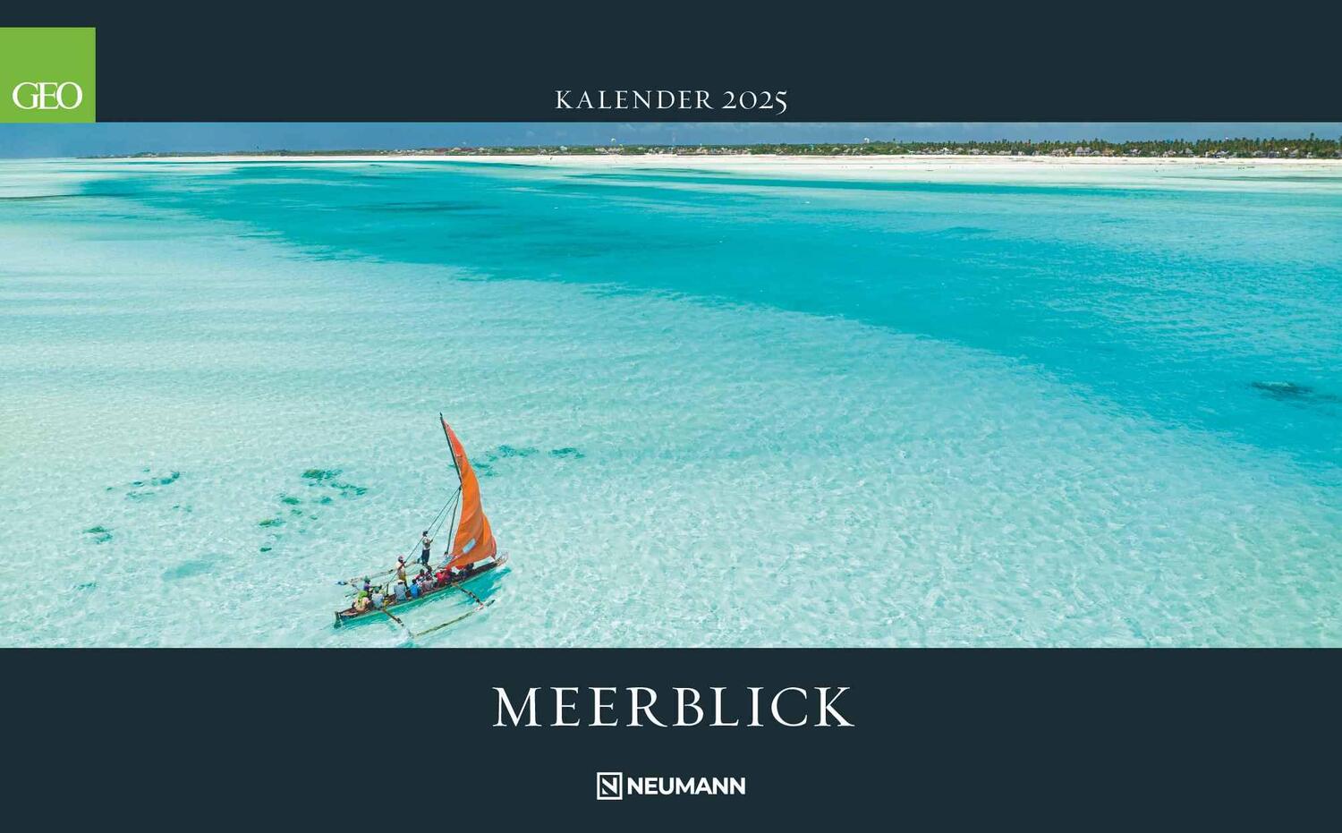 Cover: 4002725988799 | GEO Meerblick 2025 - Wand-Kalender - Reise-Kalender -...