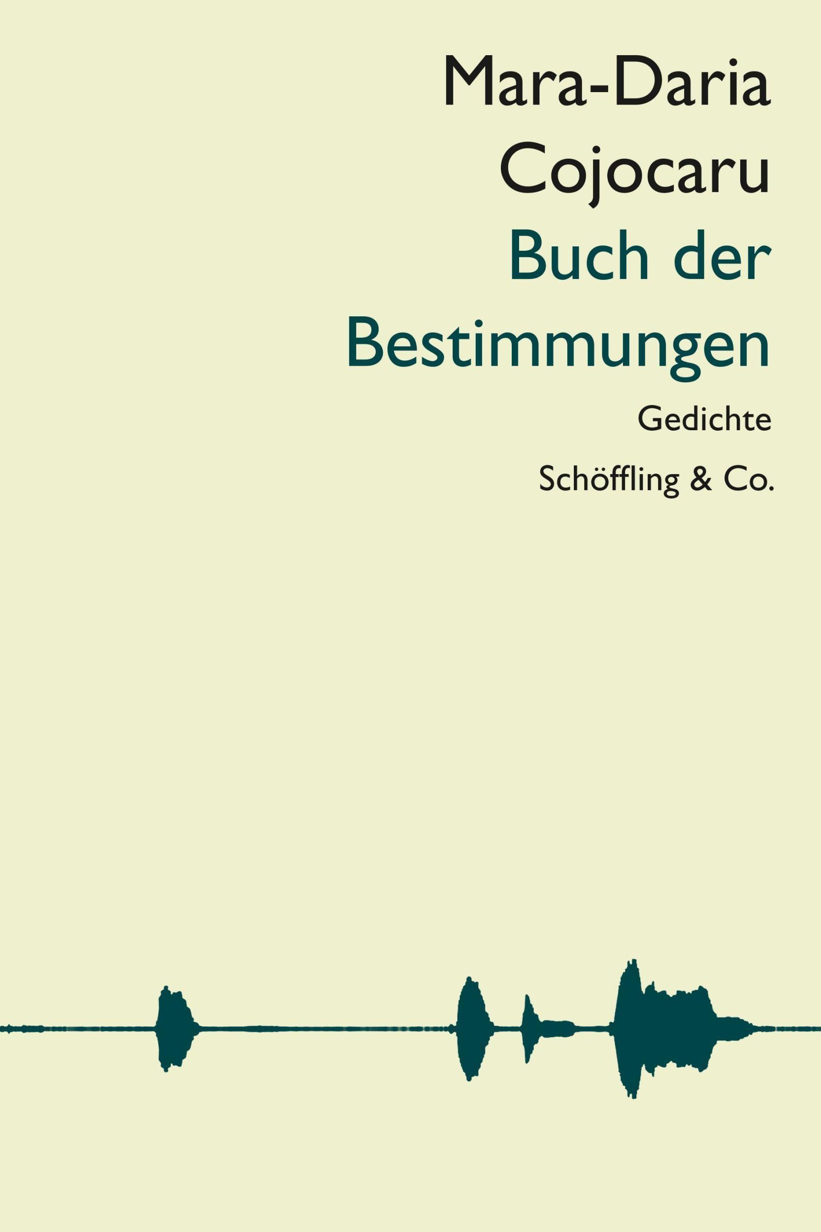 Cover: 9783895616488 | Buch der Bestimmungen | Gedichte | Mara-Daria Cojocaru | Buch | 112 S.