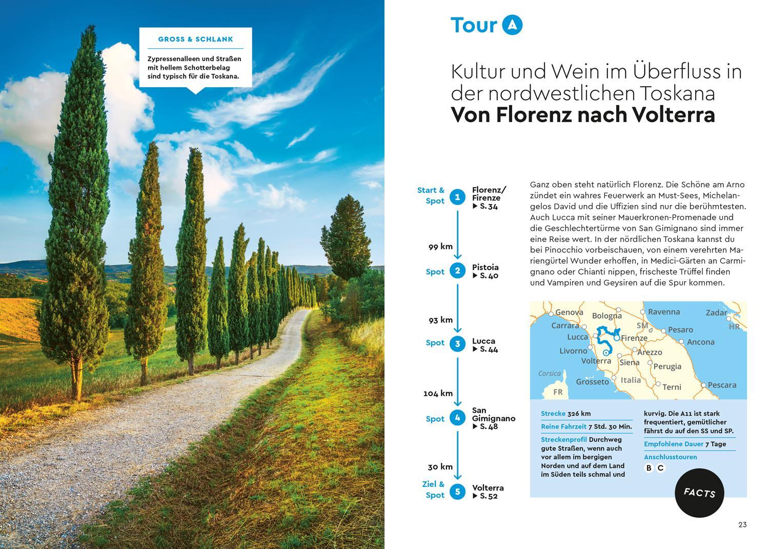 Bild: 9783575016546 | MARCO POLO Camper Guide Toskana, Umbrien & Marken | Schnurrer | Buch