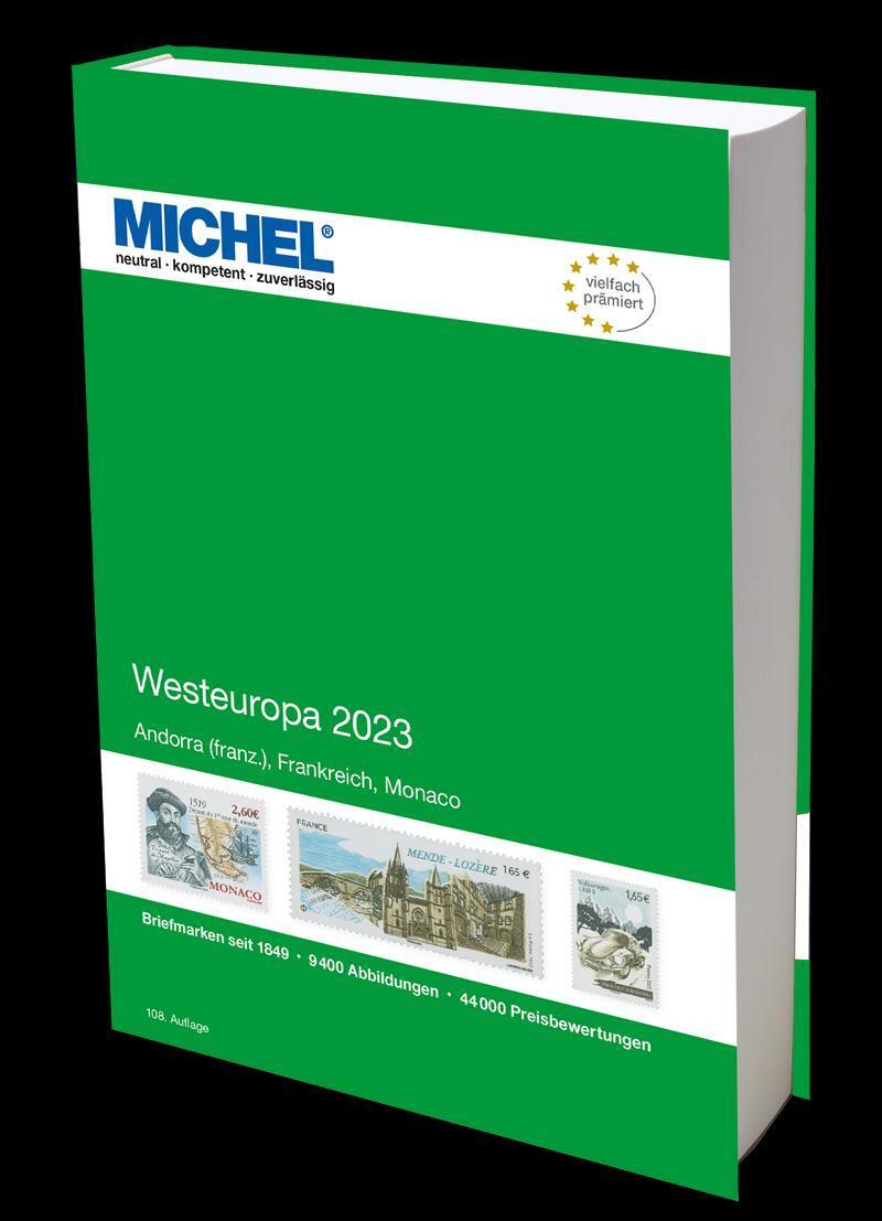 Cover: 9783954024537 | Westeuropa 2023 | Europa Teil 3 | MICHEL-Redaktion | Buch | 942 S.