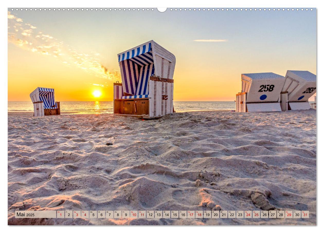 Bild: 9783435061280 | IN SYLT VERLIEBT (Wandkalender 2025 DIN A2 quer), CALVENDO...