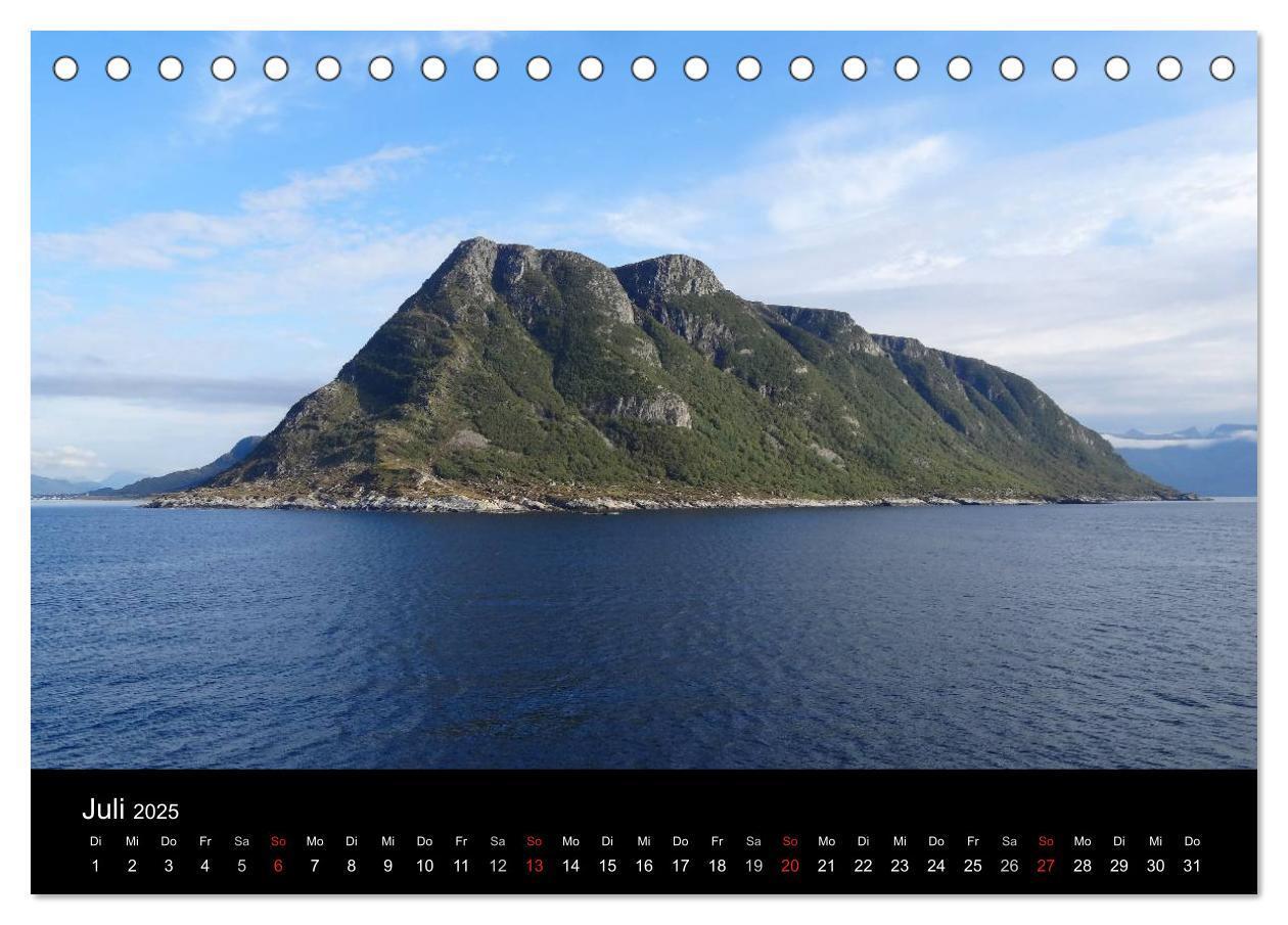 Bild: 9783435774838 | Impressionen von Norwegen entlang der Hurtigruten (Tischkalender...