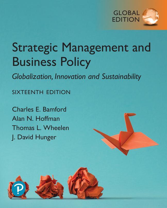 Cover: 9781292727424 | Strategic Management and Business Policy: Globalization, Innovation...
