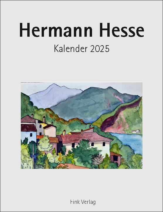 Cover: 9783771720209 | Hermann Hesse 2025 | Kunst-Einsteckkalender | Kalender | 12 S. | 2025