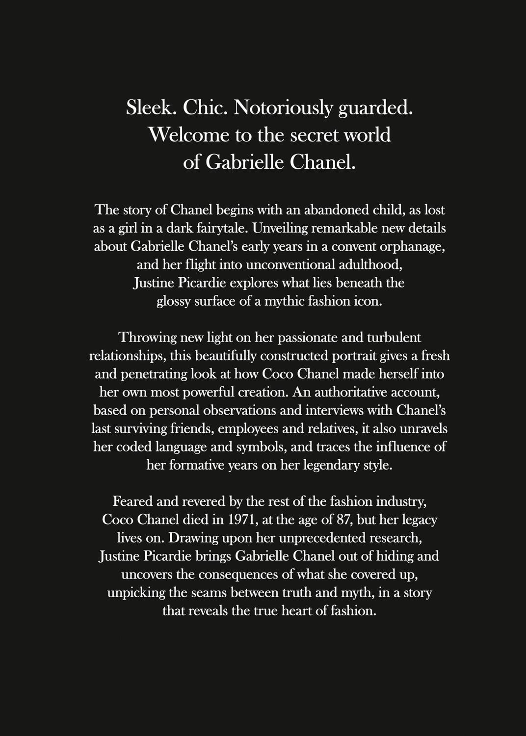 Bild: 9780007318995 | Coco Chanel | The Legend and the Life | Justine Picardie | Taschenbuch