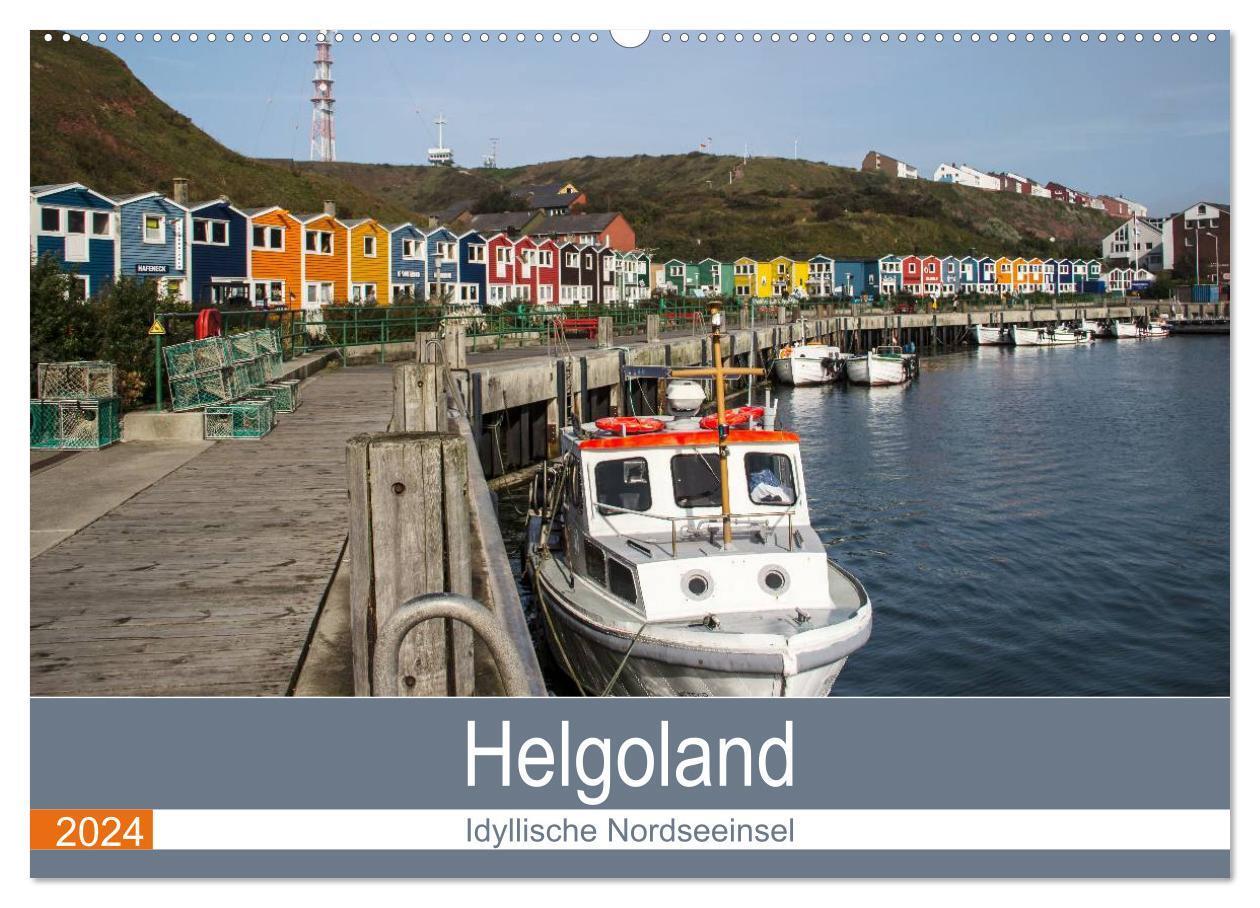 Cover: 9783383510946 | Helgoland - idyllische Nordseeinsel (Wandkalender 2024 DIN A2...