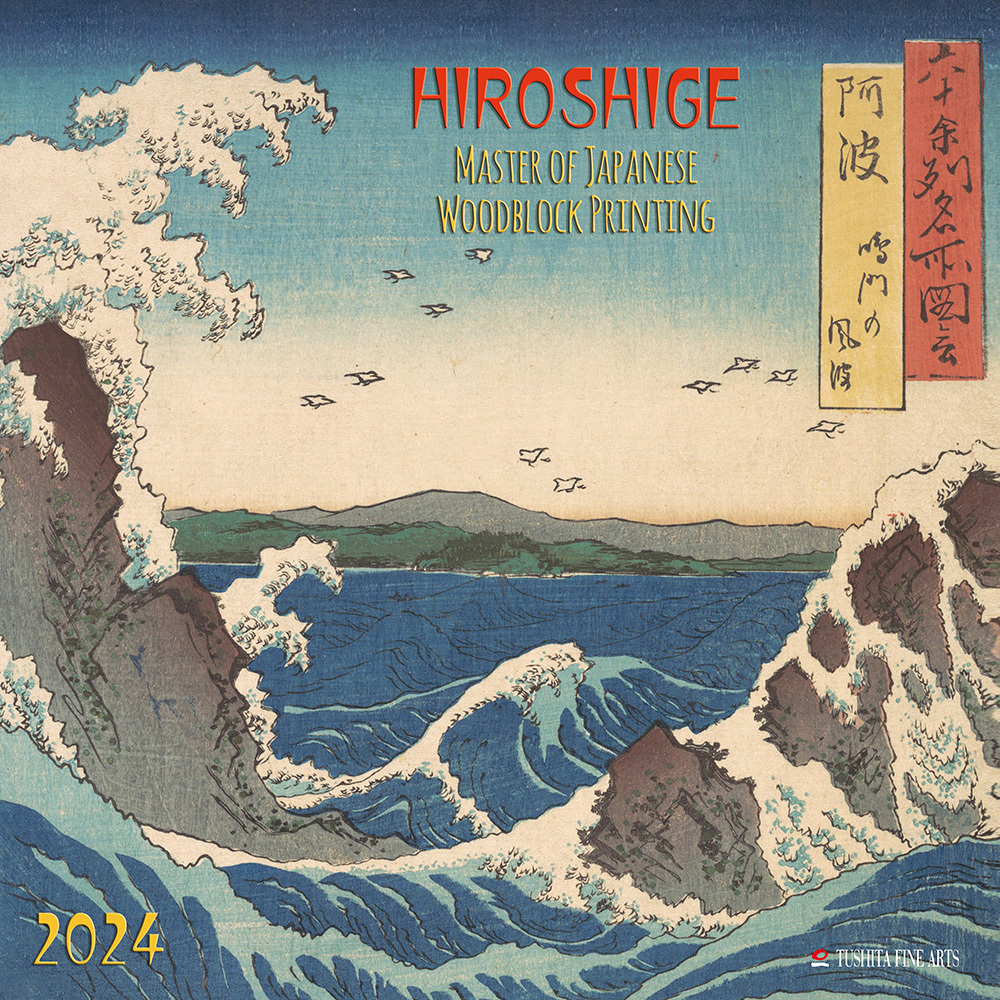 Cover: 9783959292993 | Hiroshige - Japanese Woodblock Printing 2024 | Kalender 2024 | 28 S.